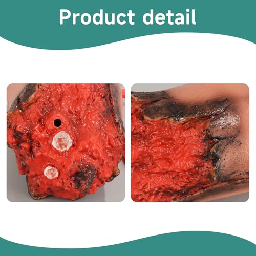 Image of Wound Packing Trainer Kit, Stop the Bleeding Kit for hemostasis Training, Wearable Severed Arm Trauma Trainer