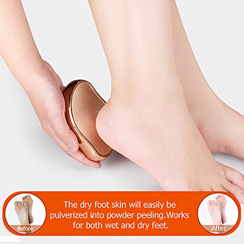 GUBOOM eeltverwijderaar, nanoglas, eeltvijl, voet, nat en droog eeltvijl, nano-glas, eelttrasp voor voetverzorging, eelt… - Image 5