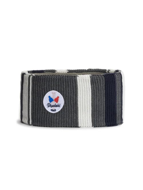 Bandeau de ski en grosse maille tricolore SINDO pour les pistes