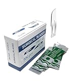 Box of 100 Scalpel Sterile Blades Carbon Steel Individually Foil Wrapped (Blade #10)