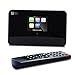 Ocean Digital WiFi Internet Radio FM Tuner Adaptor Model WR03 Spotify Bluetooth Receiver 2.8" Color Display Audio and Digital Output Remote Control APP-Black