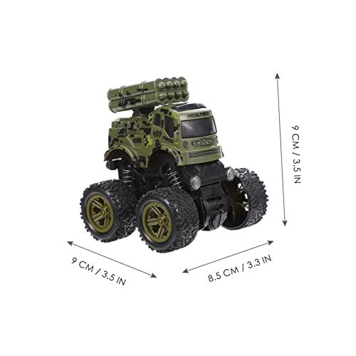 BESTOYARD 2Pcs Carrinho De Brinquedo Playset Brinquedos De Quatro Rodas Brinquedos Para Crianças Car