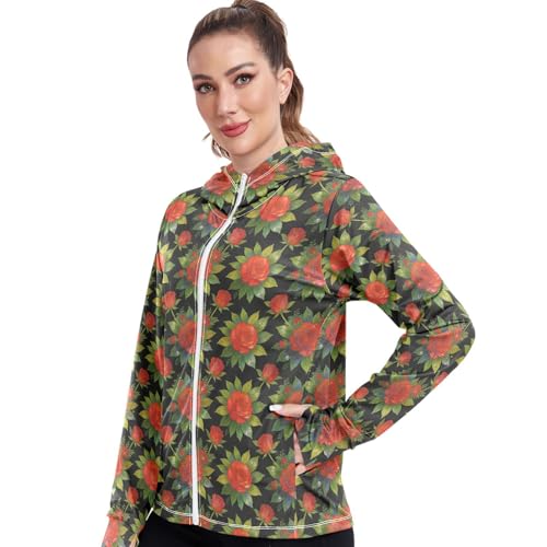 Chemise anti-UV femme contre les coups de soleil manches longues stretch