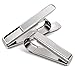 Brushed Stainless with Polished Border Money Clip X-Large Capacity