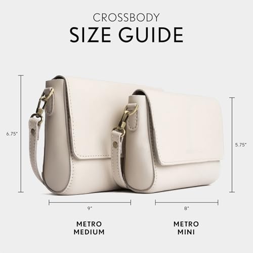 Image of Portland Leather Goods Metro Crossbody Bag for Women - Handmade from the Finest Full-Grain Hides