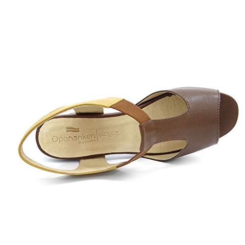 SANDALIA SALTO GROSSO ANATOMICA 44433 OPANANKEN 32 - LINHAÇA/DAMASCO