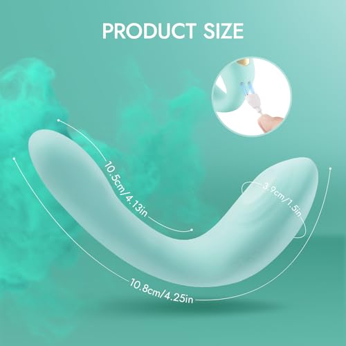 Clitoris G-Spot Vibrator for Women - Clit Nipple Dual Stimulator with 6 Flapping & 7 Vibrating Modes Adult Sex Toys Female Massager and Couple Pleasure Adult Toys | Removable