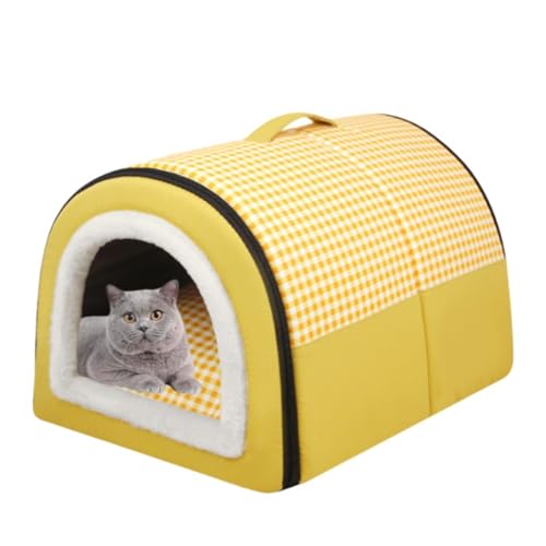 Foivozs ペットハウス ペットド一ム犬 ペットベッド ドーム型 犬 ハウス 大型犬 ドーム カーキ犬小屋 室内 冬用 夏用 通年 寒さ対策 おしゃれ 犬小屋 猫 犬 小/中/大型犬 室内用 洗える 猫ハウス 可愛い 犬ハウス 猫ベッド 犬ベッド ドー