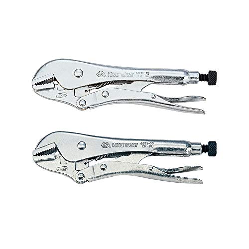 KT Pro herramientas 6031  10 N 10 "bloqueo alicates con boca recta