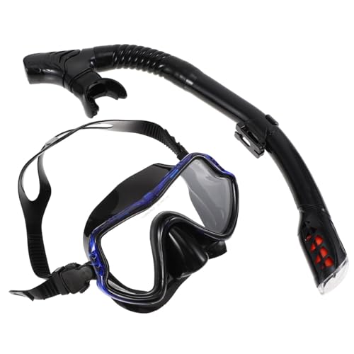 Toddmomy Snorkel Mask for Adults Goggles and Fins Set Lightweight and Compact Snorkeling Equipment