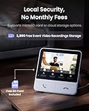 SwitchBot Doorbell Camera Wireless, 2K Video Doorbell with 4.3 Inch Screen, Head-to-Toe View, 2-Way Audio, Motion Detection, Wireless Intercom System, Compatible with Alexa - Image 6