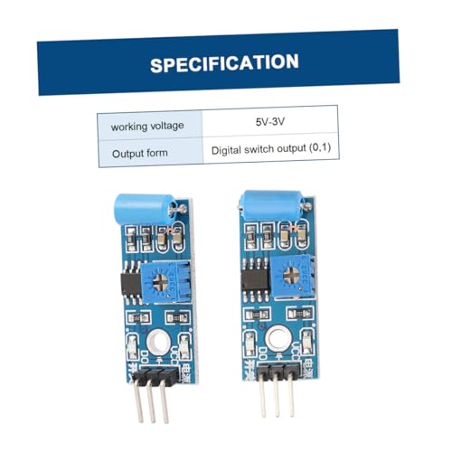 BUGUUYO 10pcs Normally Closed Vibration Sensor Module for Alarm Systems Earthquake Detection Motorcycle Security and Theft Protection - Thumbnail 7