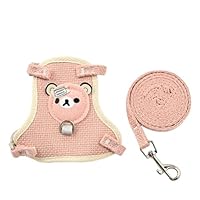 Kaninchen Leine, Verstellbares Kaninchen Leine, Verstellbare Katzengeschirr Verstellbares Kaninchen Geschirr Haustier Leine, Hasen Zubehör, für Kleintiere Hasen Katzen Outdoor Gehen