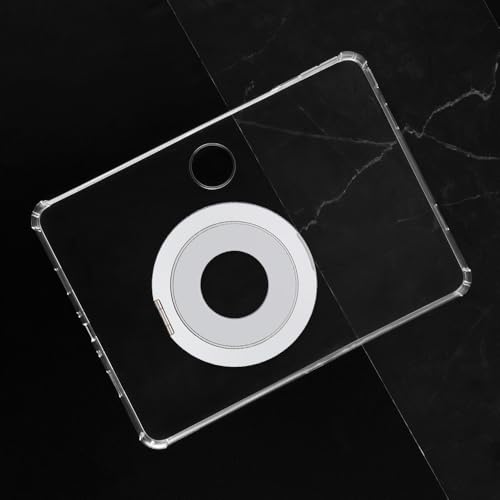 Coque OnePlus Pad 3 2024 avec support bureau rotatif argent et transparent