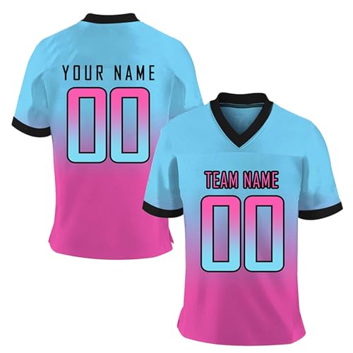 Maglia da American Football personalizzata con stampa/ricamo con nome e