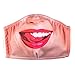 Boland 56790 – Masque de bouche Flirt, pour adultes, masque quotidien, carnaval, fête à thème, Halloween, carnaval, déguisement