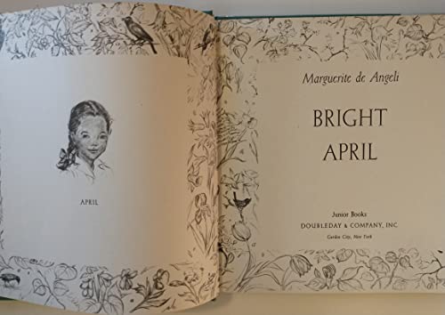 1946 antique BRIGHT APRIL Marguerite deAngeli s... B08BNG5YKZ Book Cover