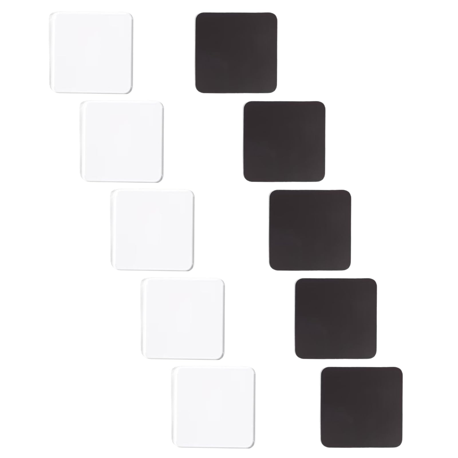 Craft Supplies for Refrigerator Magnets Including Acrylic Sheet and Backing Personalization Home Square Fridge Magnets