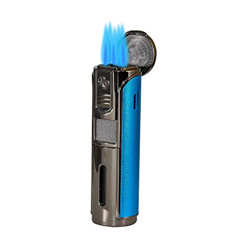 Encendedor Rocky Patel Envoy 5 Torch Azul miniatura 1