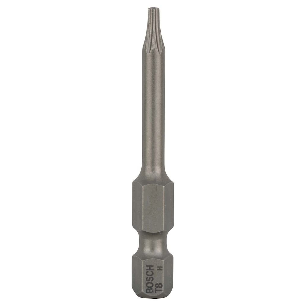 Bosch Professional Bit Ekstra Sert İç Torx Vidalar için (T8, Uzunluk: 49 mm, 1 Adet), 2607001628