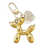 Photo Gallery devpsisr portachiavi a forma di cane con palloncino in gelatina da donna, grazioso ciondolo per borse, zaini, portachiavi auto, accessori estetici, d oro Photo Gallery devpsisr portachiavi a forma di cane con palloncino in gelatina da donna, grazioso ciondolo per borse, zaini, portachiavi auto, accessori estetici, d oro