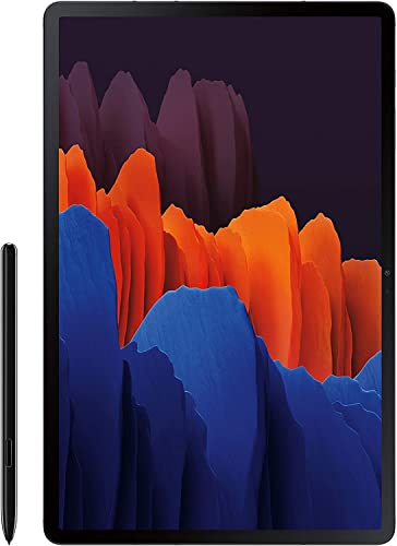 SAMSUNG Galaxy Tab S7+ (5G Tablet) Unlocked LTE/WiFi | 2020 Model (Mystic Black, 256 GB) (Renewed)