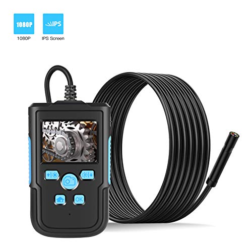 Endoscópio, Tomshin Endoscópio câmera LCD 2,4 '' tela LCD de alta definição 1080P 3,9 mm Endoscópi