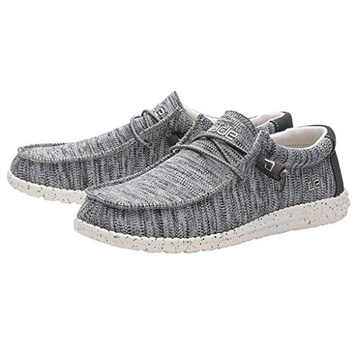 Image of HEYDUDE Men's All Wally Styles | Men's Shoes | Men's Lace Up Loafers | Comfortable & Light-Weight