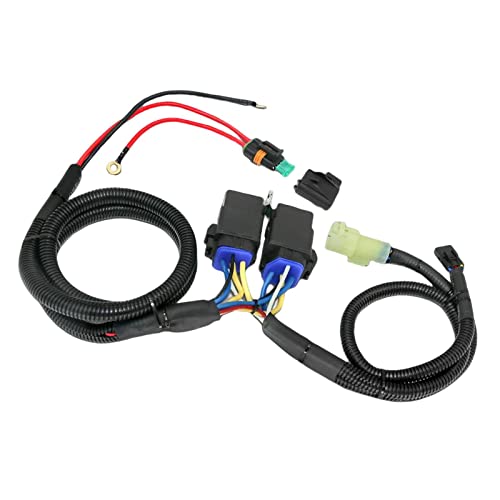 figatia Kit de substituição de cablagem de de computador com sensor de ângulo para Foreman 450 ES