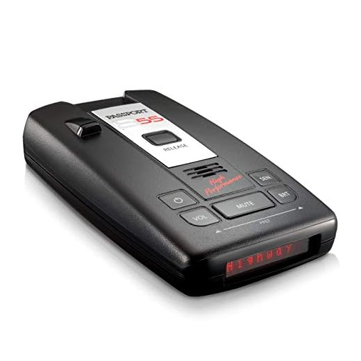 Escort Passport S55 High Performance Pro Radar and Laser Detector with Dsp (High-Intensity Red Display) (Renewed)