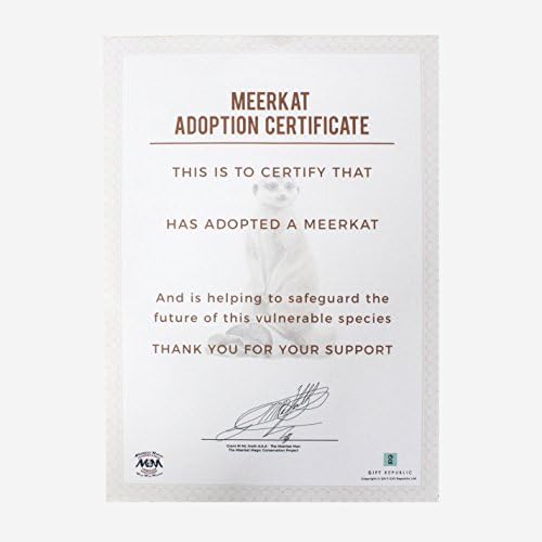 Gift Republic GR100030 : Adopt A Meerkat Gift Box