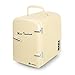 Produktbild Klarstein Mini Taverna - Mini-Kühlschrank, Kühl- und Warmhaltebox, 4 Liter, 42 Watt, 12 Volt Kabel, 50er Jahre Design, Tragegriff, herausnehmbarer Einschub, sicherer Türverschluss, creme