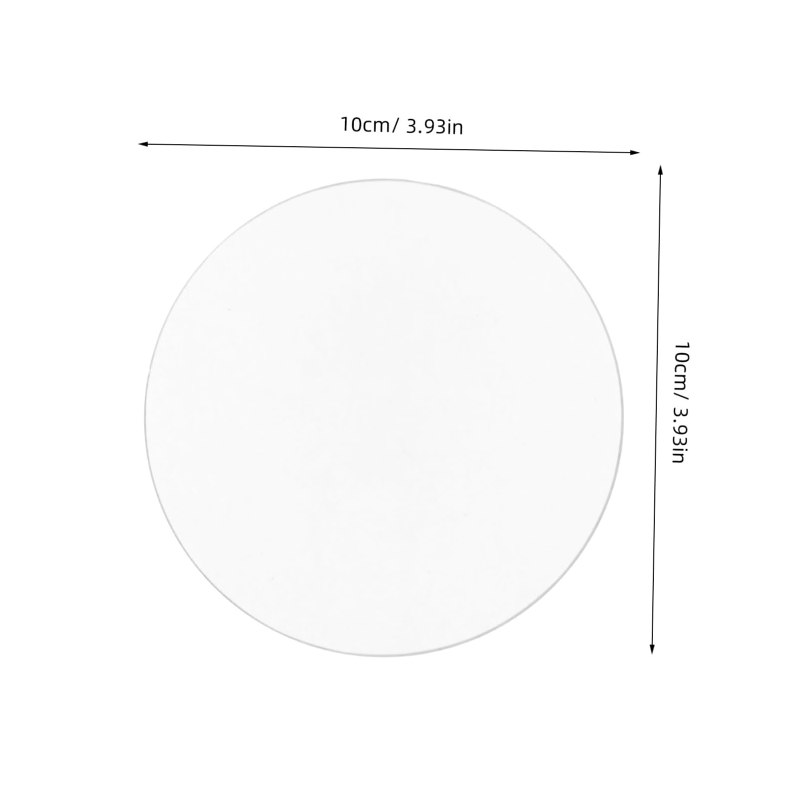 FUNOMOCYA Glass Lens 300mm Focal Length General Lenses Centimeter Equipment Millimeter Convex Lens Telescope Lens Convex Lens Lenses Beveled Grounded Edges Lens Equipment Lenses