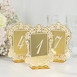 Efavormart Wedding Table Numbers 1-10 – Gold...