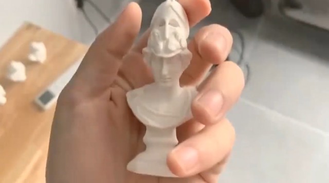 Figuras mini de mitología griega 10 piezas resina decoración miniatura 7