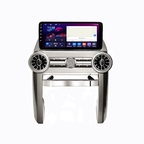 9' 2 DIN Coche Pantalla Táctil Android 13 Estéreo para automóvi con Navegación GPS WiFi Mandos Volante Cámara Trasera para Land Rover Discovery 3 2004-2009 Coche Bluetooth Pantalla(S900 12+256G)
