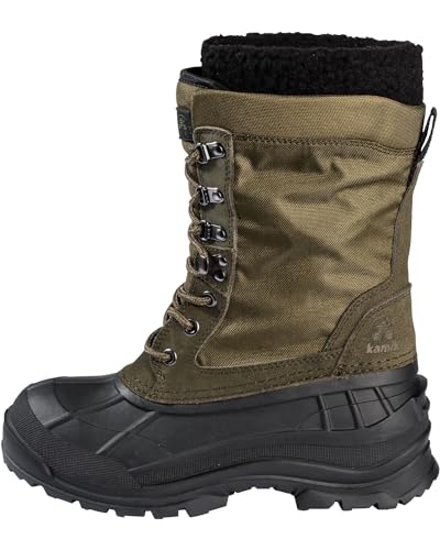 Kamik Damen Thermostiefel Forest2 mit Innenschuh Dunkeloliv 39
