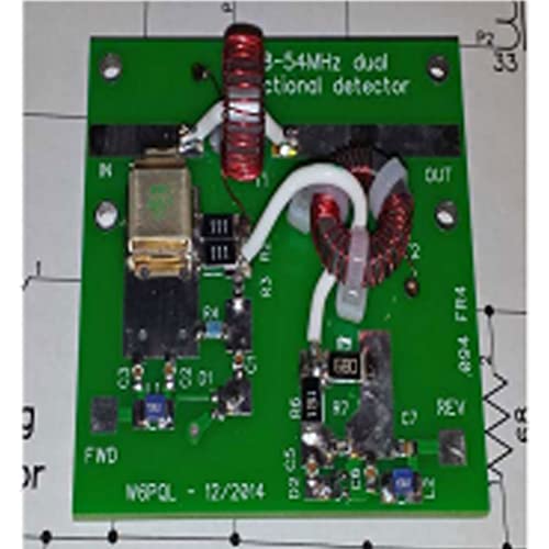 Folosafenar Short Wave Detection Module Kit, Safe 1.8‑54Mhz Power Standing Wave Detection Module 1Kw Pcb High Sensitivity For Diy #TOP3
