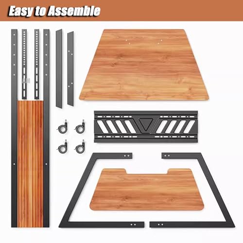 Soporte de Piso para TV 32"-88" Ajustable FKTHYO miniatura 7