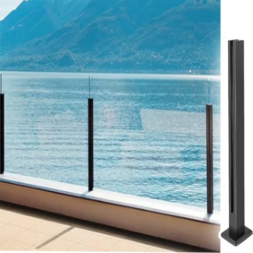 Poste de aluminio para valla de piscina