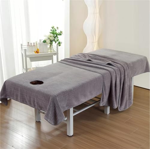 Mikrofaser Massageliege Laken Waschbares Massageliege Handtuch Weiches Massagetücher Massagetischbezug mit Loch Massageliege Bezug, für Massageliege, Schönheitsbett Spa, Schönheit(Gray,200cmx100cm-No Mikrofaser Massageliege Laken Waschbares Massageliege Handtuch Weiches Massagetücher Massagetischbezug mit Loch Massageliege Bezug, für Massageliege, Schönheitsbett Spa, Schönheit(Gray,200cmx100cm-No
