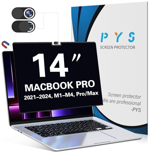 Filtre de Confidentialité MacBook Pro 14 Magnétique PYS Protection Écran Portable
