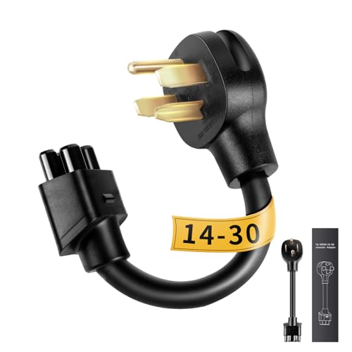 NEMA 14-30P adapter for Tesla Gen 2 charging