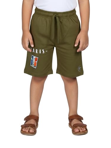 Image of KiddoPanti Boys Knee Length Basic Short