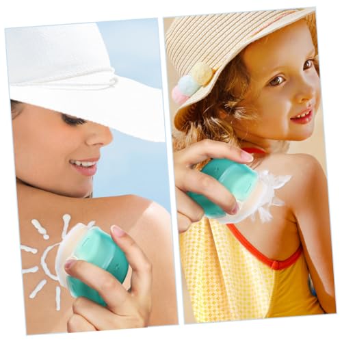 CALLARON Flat Top Sunscreen Brush for Face Makeup Liquid Foundation Applicator Blush Brush Cover