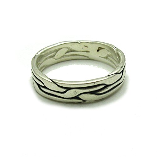 Bague en argent massif 925 l'anneau élégant pour sublimer vos tenues de bureau