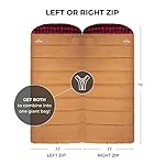 TETON Sports Deer Hunter -35F and 0F Degree Sleeping Bag. Warm and Comfortable Camping Sleeping Bags, Teton Tough Canvas Shell for Camping, Hunting, and Cold Weather - Image 2