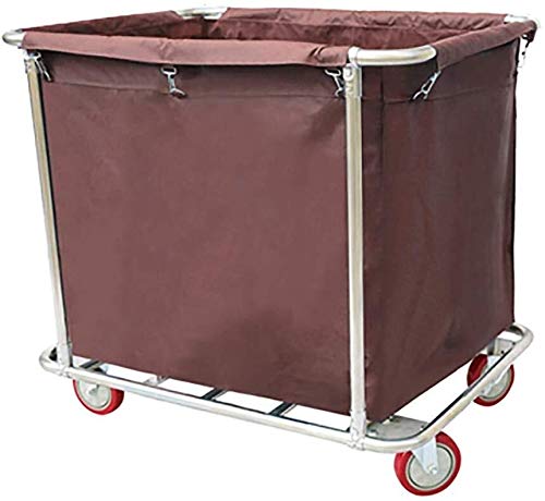 Chariot à linge commercial pour transporter les charges lourdes sans effort