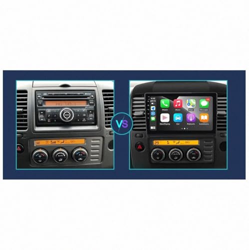 Pantalla Carplay para Nissan Navara 2006-2012 Android Auto 1G 32G 2