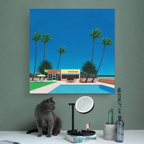 Poster Hiroshi Nagai Summer Day pool évocation été nostalgique - 4
